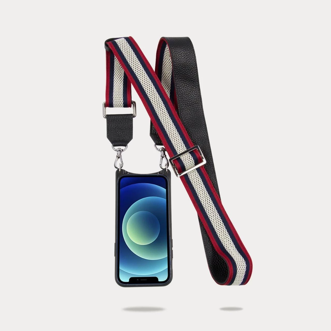 Bandolier Plain Leather IPhone X IPhone XS IPhone XS Max IPhone XR For Women Red/navy/creme/silver X Iphone Xs/x 10 Bandolier Plain Leather IPhone X IPhone XS IPhone XS Max IPhone XR For Women Red/navy/creme/silver X Iphone Xs/x - Image 10