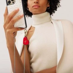 Bandolier Heart Leather IPhone 8 IPhone 8 Plus IPhone X IPhone XS For Women Red / Gold X H -Bandolier Online Shop org 1827