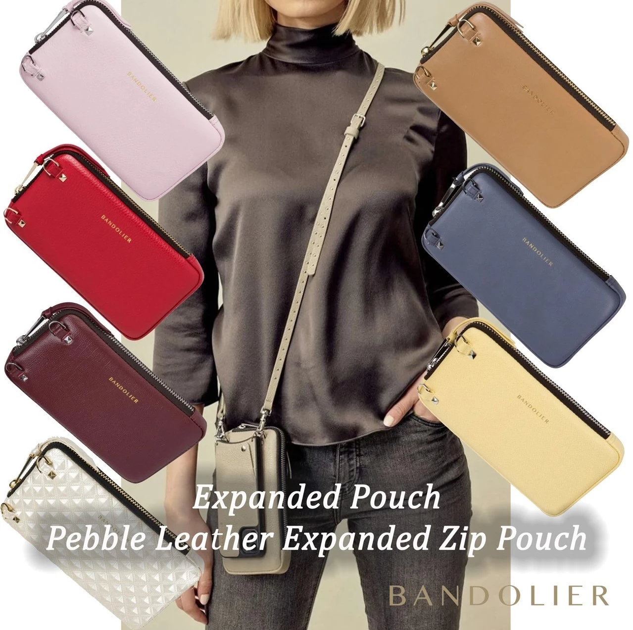 Bandolier Smart Phone Cases For Women 1. Primrose/silver X One Size 1 Bandolier Smart Phone Cases For Women 1. Primrose/silver X One Size