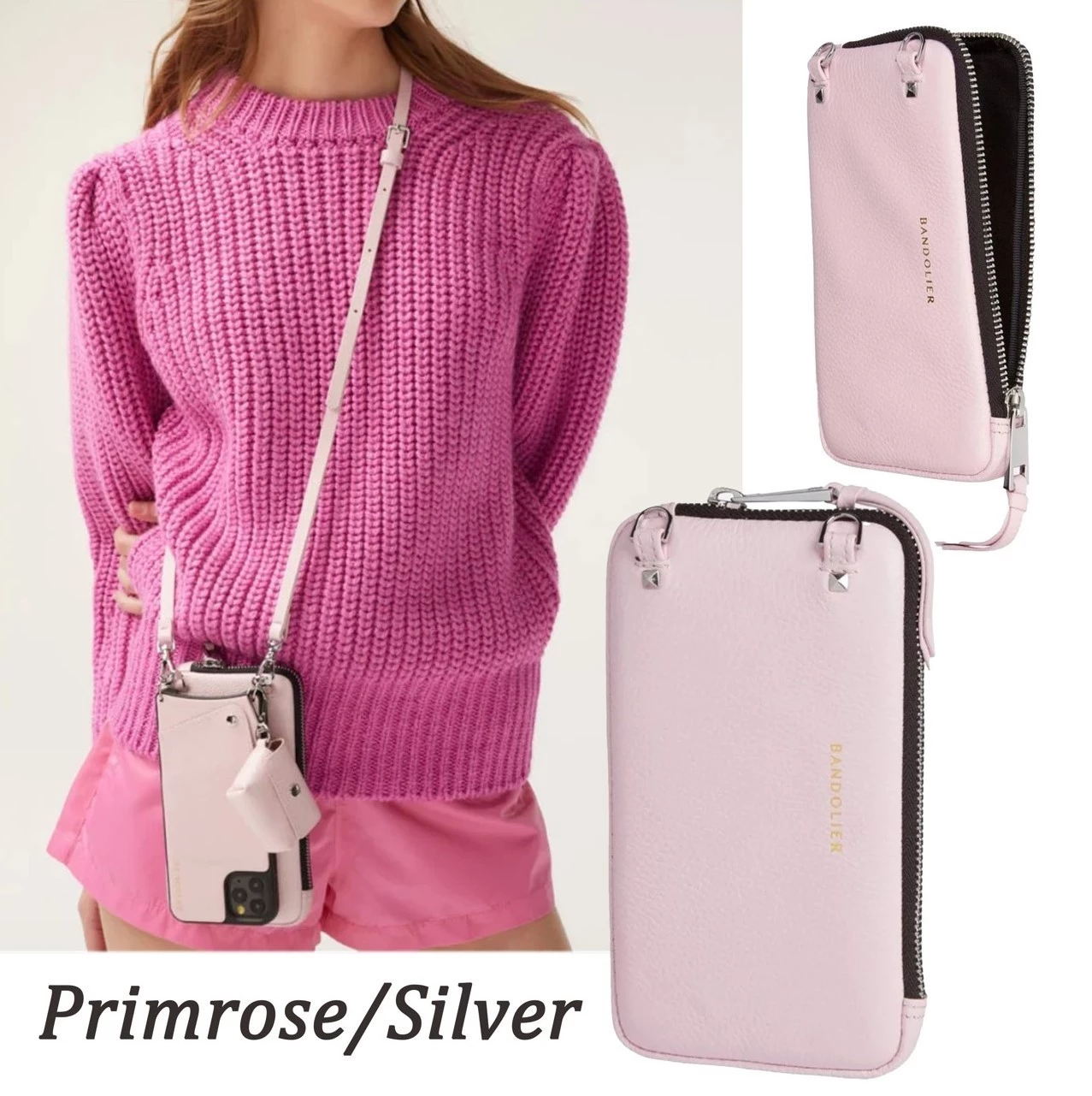 Bandolier Smart Phone Cases For Women 1. Primrose/silver X One Size 2 Bandolier Smart Phone Cases For Women 1. Primrose/silver X One Size - Image 2
