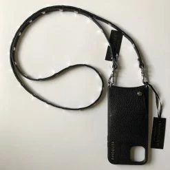 Bandolier Plain Leather IPhone XS Max IPhone XR Logo IPhone 11 Pro For Women Black/silver X Iphone Xr -Bandolier Online Shop org 183