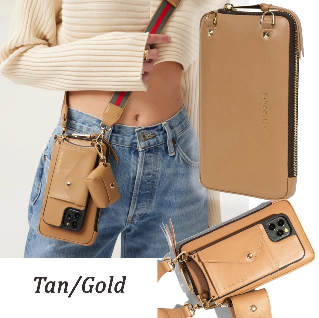 Bandolier Smart Phone Cases For Women 1. Primrose/silver X One Size 6 Bandolier Smart Phone Cases For Women 1. Primrose/silver X One Size - Image 6