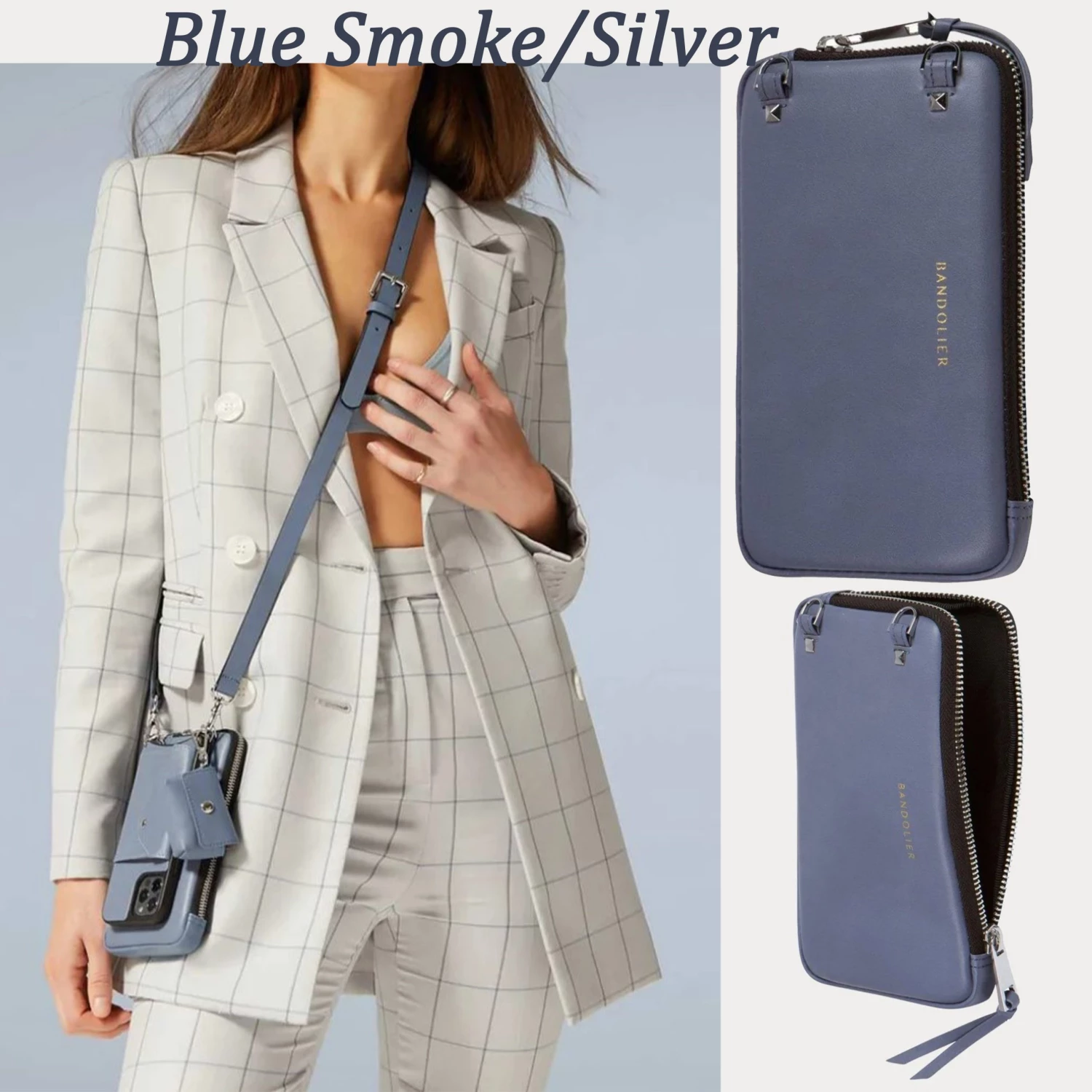 Bandolier Smart Phone Cases For Women 1. Primrose/silver X One Size 7 Bandolier Smart Phone Cases For Women 1. Primrose/silver X One Size - Image 7