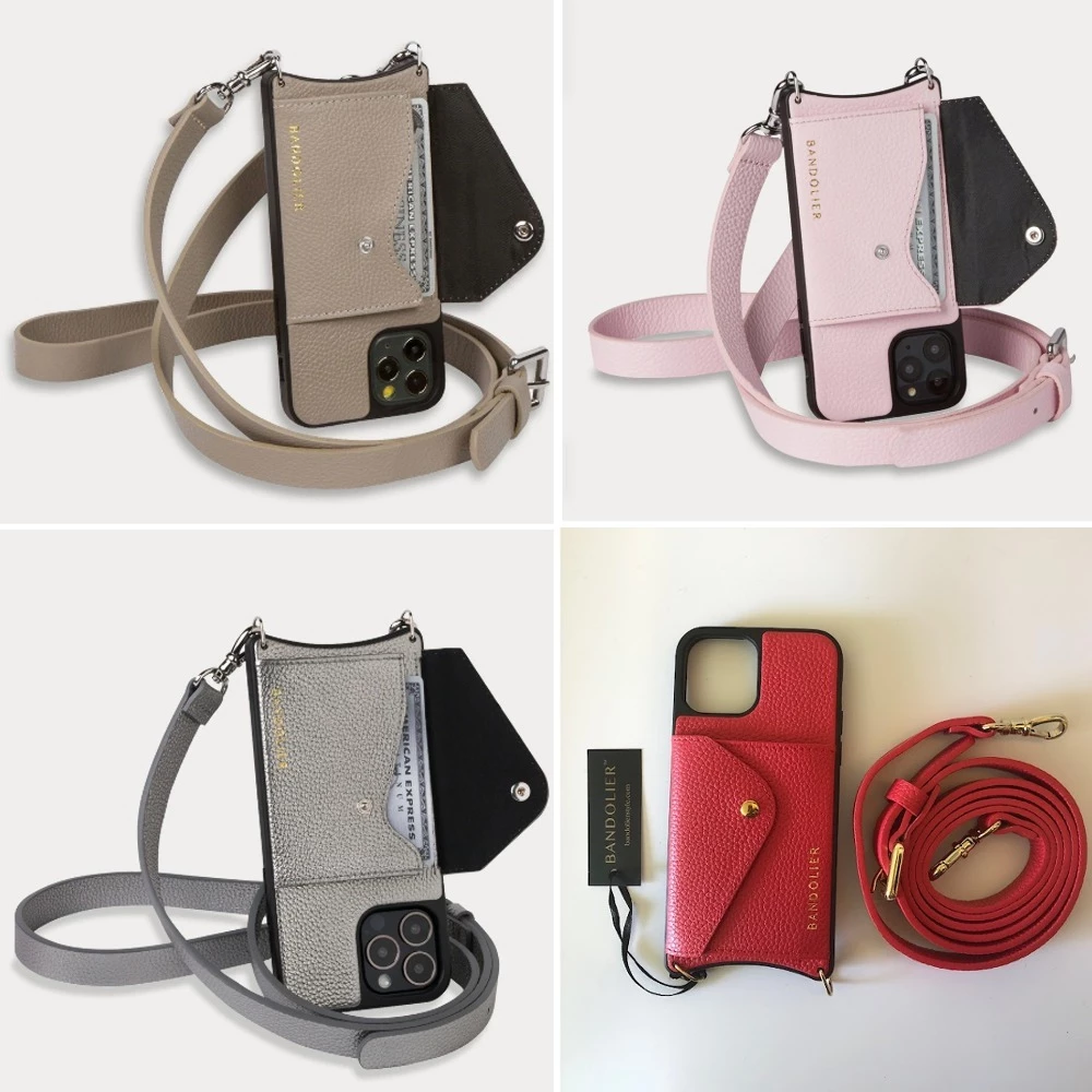 Bandolier Plain Leather Logo IPhone 13 IPhone 13 Pro IPhone 13 Pro Max For Women Poppy Red/gold X Iphone 13 Mini 1 Bandolier Plain Leather Logo IPhone 13 IPhone 13 Pro IPhone 13 Pro Max For Women Poppy Red/gold X Iphone 13 Mini