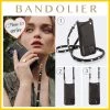 Bandolier SARAH 2020 Cruise Leather IPhone 8 IPhone 8 Plus IPhone X IPhone XS For Women ③black/gold X Iphone 12 Pro Max