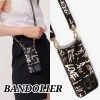 Bandolier Unisex Leather IPhone 13 IPhone 13 Mini IPhone 13 Pro For Women Love Print/gold X Iphone 13 Pro