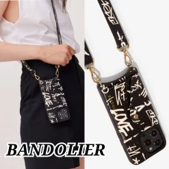 Bandolier Unisex Leather IPhone 13 IPhone 13 Mini IPhone 13 Pro For Women Love Print/gold X Iphone 13 Pro
