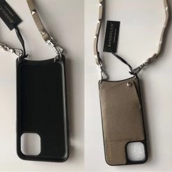 Bandolier Plain Leather IPhone XS Max IPhone XR Logo IPhone 11 Pro For Women Black/silver X Iphone Xr -Bandolier Online Shop org 190