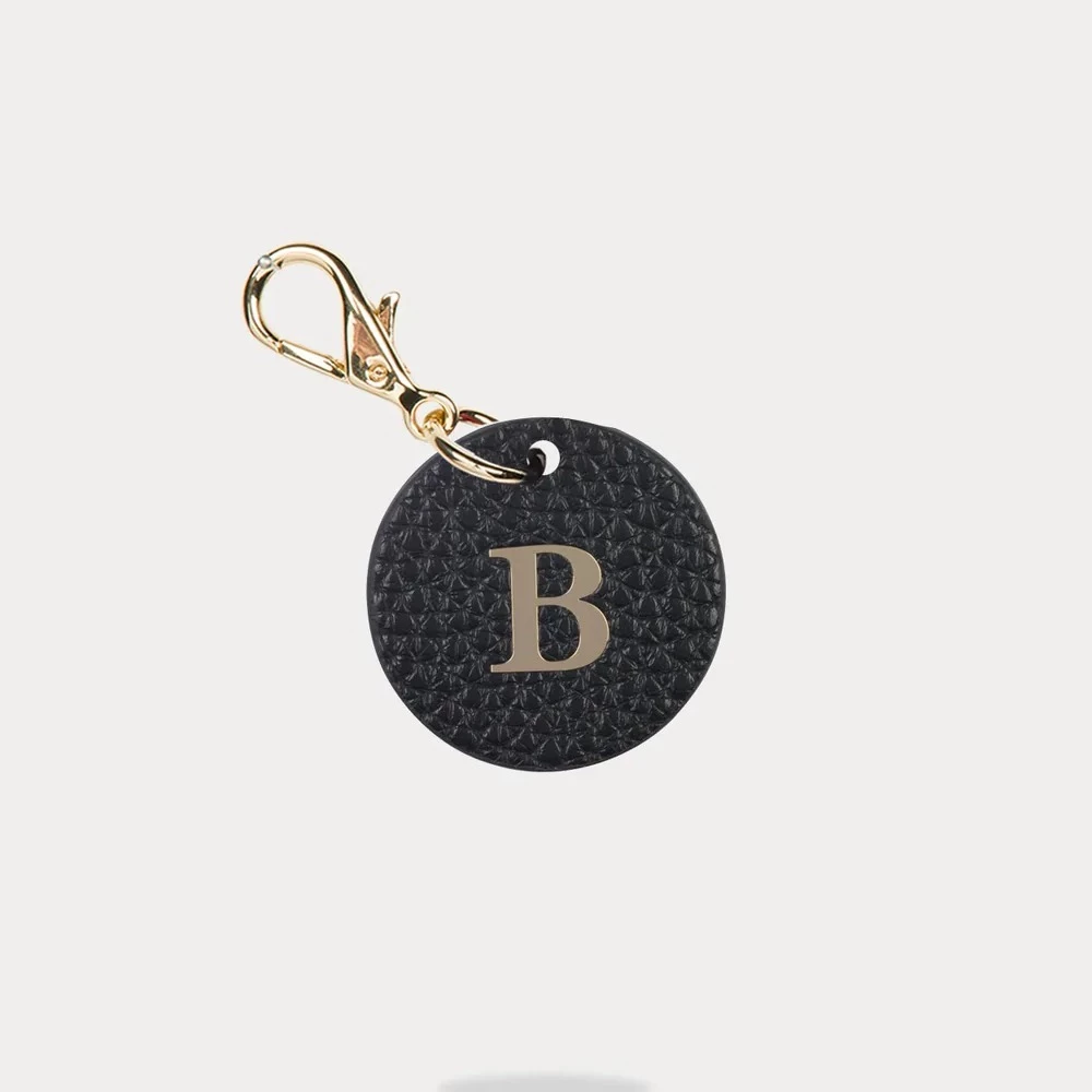 Bandolier Plain Leather Logo Tech Accessories For Women Black/gold X One Size 5 Bandolier Plain Leather Logo Tech Accessories For Women Black/gold X One Size - Image 5