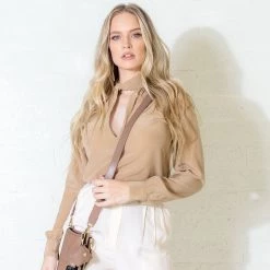 Bandolier 2020-21FW Street Style Plain Leather IPhone 8 IPhone 8 Plus IPhone X For Women Taupe X One Size -Bandolier Online Shop org 1948