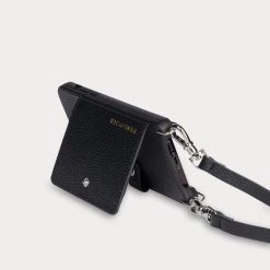 Bandolier Unisex Plain Leather Logo IPhone 13 IPhone 13 Pro For Men Black/gold X Iphone 13 -Bandolier Online Shop org 200