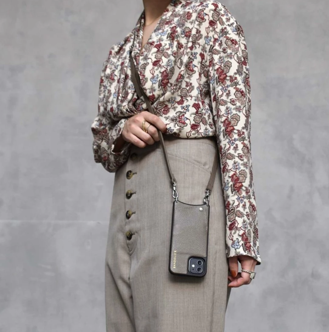 Bandolier EMMA Leather IPhone 13 IPhone 13 Pro IPhone 13 Pro Max For Women Light Taupe X Iphone 13 Pro 11 Bandolier EMMA Leather IPhone 13 IPhone 13 Pro IPhone 13 Pro Max For Women Light Taupe X Iphone 13 Pro - Image 11