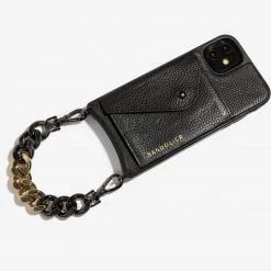 Bandolier Bi-color Chain Tech Accessories For Women Black/silver X One Size -Bandolier Online Shop org 2057