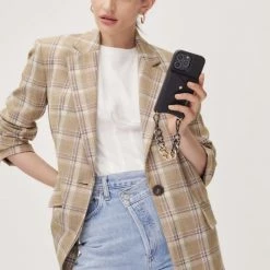 Bandolier Bi-color Chain Tech Accessories For Women Black/silver X One Size -Bandolier Online Shop org 2058