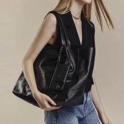 Bandolier Bi-color Chain Tech Accessories For Women Black/silver X One Size -Bandolier Online Shop org 2064