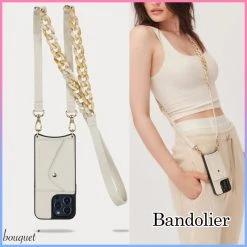 Bandolier Plain Leather IPhone 13 IPhone 13 Mini IPhone 13 Pro For Women Stone/gold X Iphone 12/12 Pro