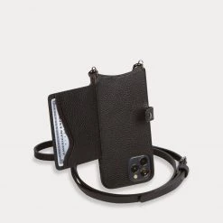 Bandolier Unisex Plain Leather Logo IPhone 13 IPhone 13 Pro For Men Black/gold X Iphone 13 -Bandolier Online Shop org 212