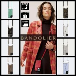 Bandolier Street Style Leather IPhone 13 IPhone 13 Mini IPhone 13 Pro (DONNA SIDE SLOT) For Women Periwinkle X Iphone 12 Mini