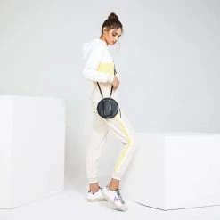 Bandolier Unisex Street Style Plain Leather Logo Smart Phone Cases For Women Black/silver X One Size -Bandolier Online Shop org 2164