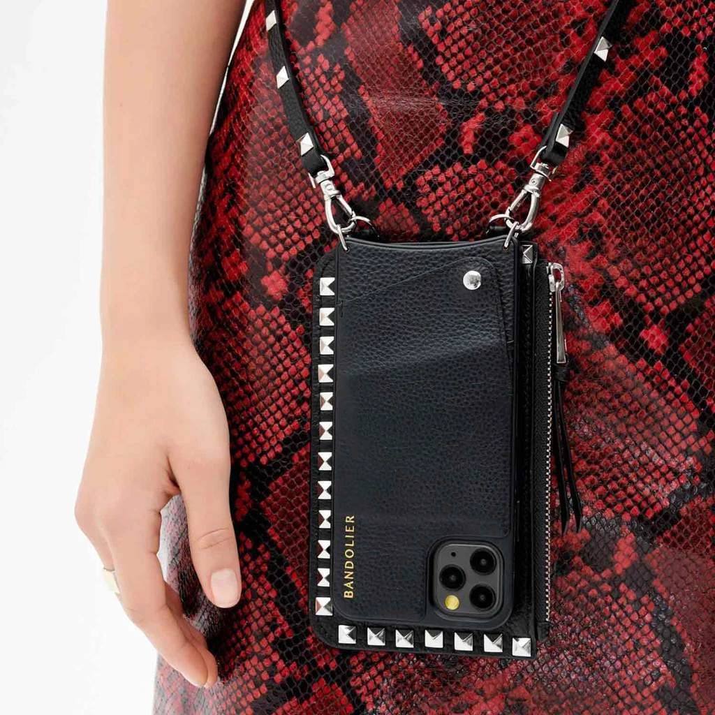 Bandolier 2020 Cruise Leather Smart Phone Cases For Women ⑧mist Green/silver X One Size 7 Bandolier 2020 Cruise Leather Smart Phone Cases For Women ⑧mist Green/silver X One Size - Image 7