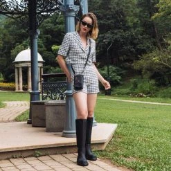 Bandolier Plain Leather Logo Smart Phone Cases For Women Black/silver X One Size 21 Bandolier Plain Leather Logo Smart Phone Cases For Women Black/silver X One Size -Bandolier Online Shop org 2207