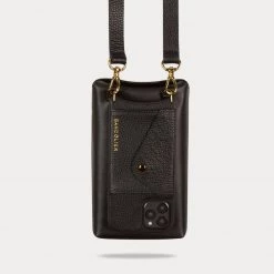 Bandolier Plain Leather Logo Smart Phone Cases For Women Black/silver X One Size 26 Bandolier Plain Leather Logo Smart Phone Cases For Women Black/silver X One Size -Bandolier Online Shop org 2212