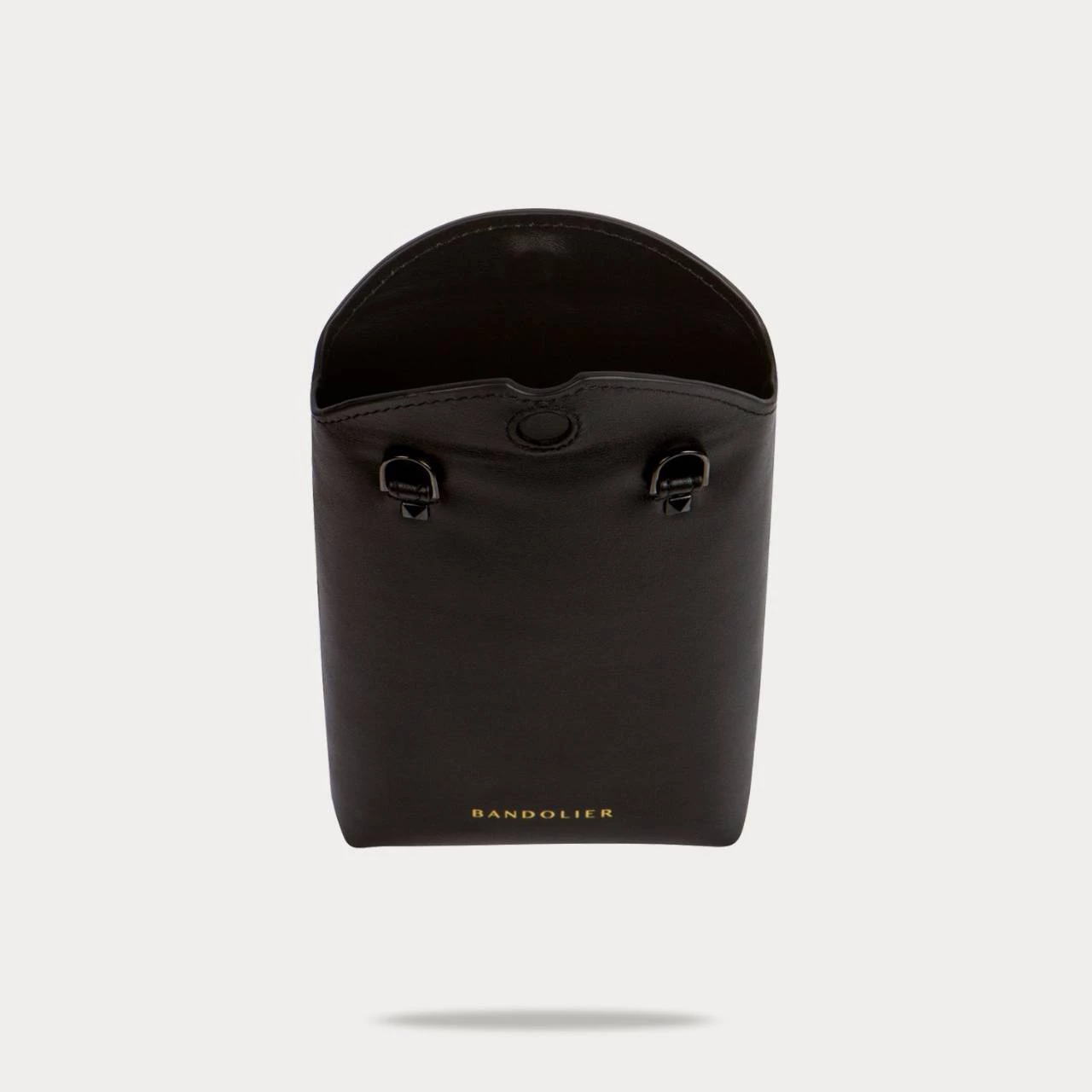 Bandolier Plain Leather Logo Smart Phone Cases For Women Black/silver X One Size 16 Bandolier Plain Leather Logo Smart Phone Cases For Women Black/silver X One Size - Image 16