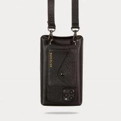 Bandolier Plain Leather Logo Smart Phone Cases For Women Black/silver X One Size 35 Bandolier Plain Leather Logo Smart Phone Cases For Women Black/silver X One Size -Bandolier Online Shop org 2221