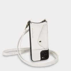 Bandolier Unisex Plain Leather IPhone 8 Plus IPhone 11 Pro For Women Ivory/gold X 13 Pro -Bandolier Online Shop org 2255