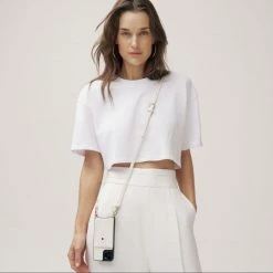 Bandolier Unisex Plain Leather IPhone 8 Plus IPhone 11 Pro For Women Ivory/gold X 13 Pro -Bandolier Online Shop org 2260