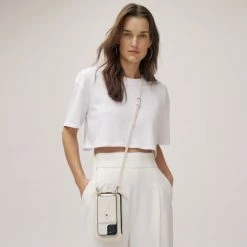 Bandolier Unisex Plain Leather IPhone 8 Plus IPhone 11 Pro For Women Ivory/gold X 13 Pro -Bandolier Online Shop org 2261