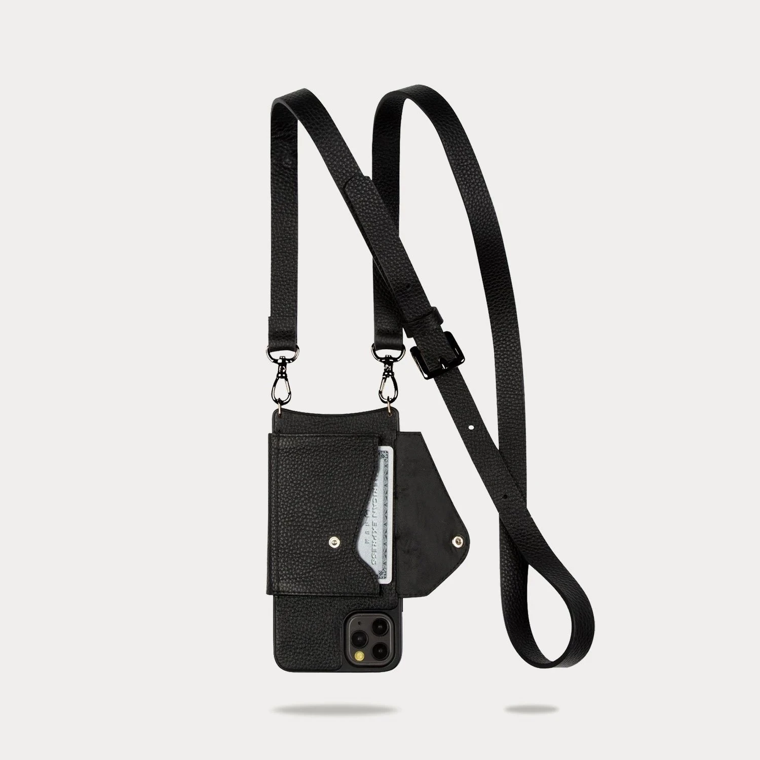 Bandolier Plain Leather IPhone 8 IPhone 8 Plus IPhone X IPhone XS For Women Black/gold X Iphone 12 Pro Max 12 Bandolier Plain Leather IPhone 8 IPhone 8 Plus IPhone X IPhone XS For Women Black/gold X Iphone 12 Pro Max - Image 12