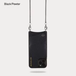 Bandolier Street Style Chain Plain Leather IPhone XS IPhone XS Max For Women Black/pewter X Iphone Xs Max 18 Bandolier Street Style Chain Plain Leather IPhone XS IPhone XS Max For Women Black/pewter X Iphone Xs Max -Bandolier Online Shop org 2328