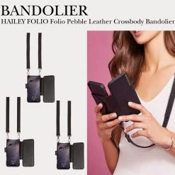 Bandolier Unisex Studded Plain Leather IPhone 8 IPhone 8 Plus IPhone X For Women Black/pewter X 13 Pro Max