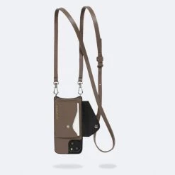 Bandolier Street Style Plain Leather Bridal IPhone 13 For Women Dark Tope (check Required) X Iphone13 -Bandolier Online Shop org 235