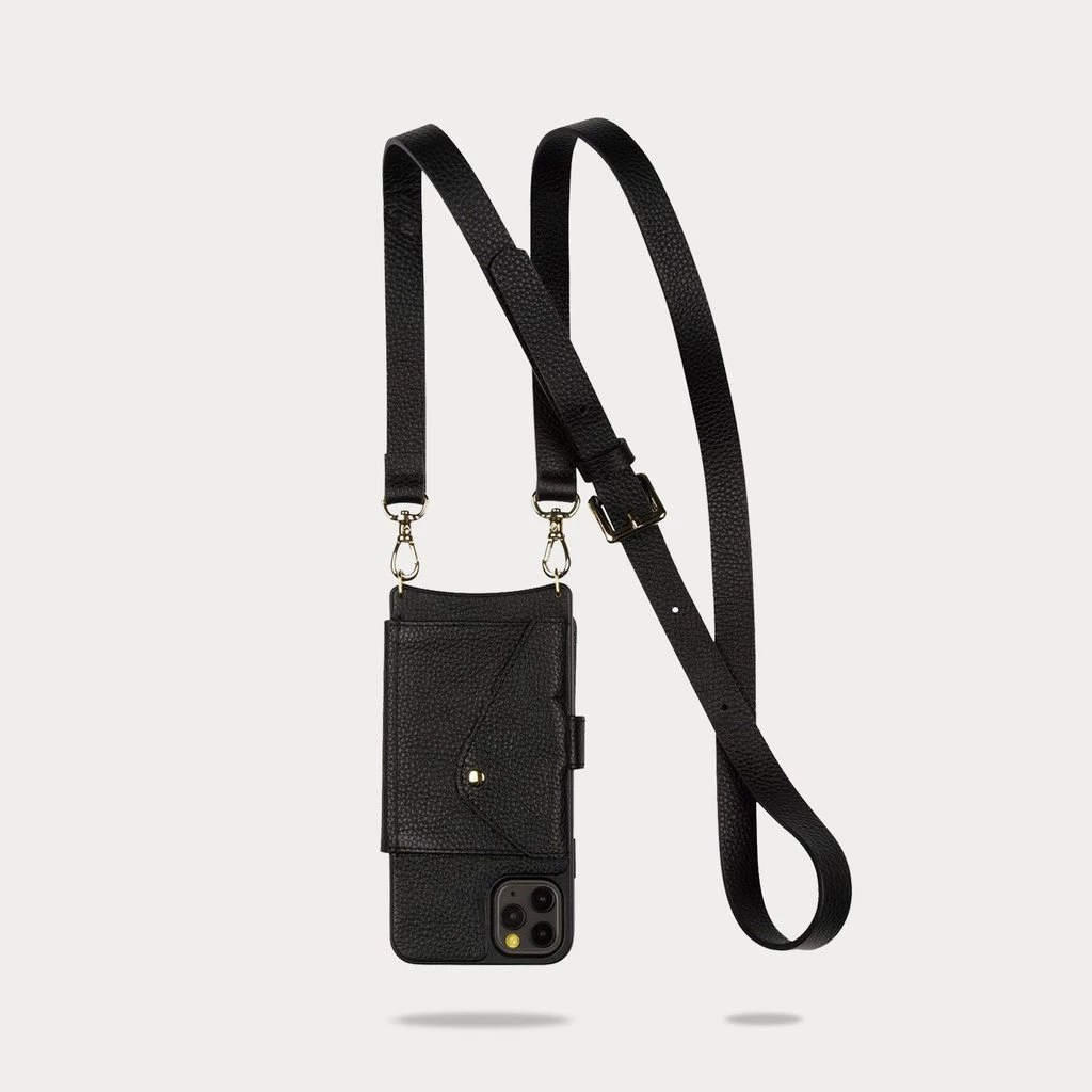 Bandolier Unisex Studded Plain Leather IPhone 8 IPhone 8 Plus IPhone X For Women Black/pewter X 13 Pro Max 6 Bandolier Unisex Studded Plain Leather IPhone 8 IPhone 8 Plus IPhone X For Women Black/pewter X 13 Pro Max - Image 6