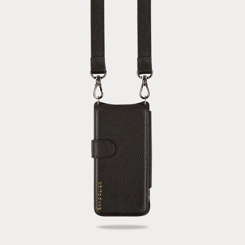 Bandolier Unisex Studded Plain Leather IPhone 8 IPhone 8 Plus IPhone X For Women Black/pewter X 13 Pro Max 12 Bandolier Unisex Studded Plain Leather IPhone 8 IPhone 8 Plus IPhone X For Women Black/pewter X 13 Pro Max - Image 12