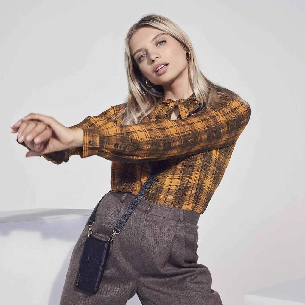 Bandolier Unisex Studded Plain Leather IPhone 8 IPhone 8 Plus IPhone X For Women Black/pewter X 13 Pro Max 20 Bandolier Unisex Studded Plain Leather IPhone 8 IPhone 8 Plus IPhone X For Women Black/pewter X 13 Pro Max - Image 20