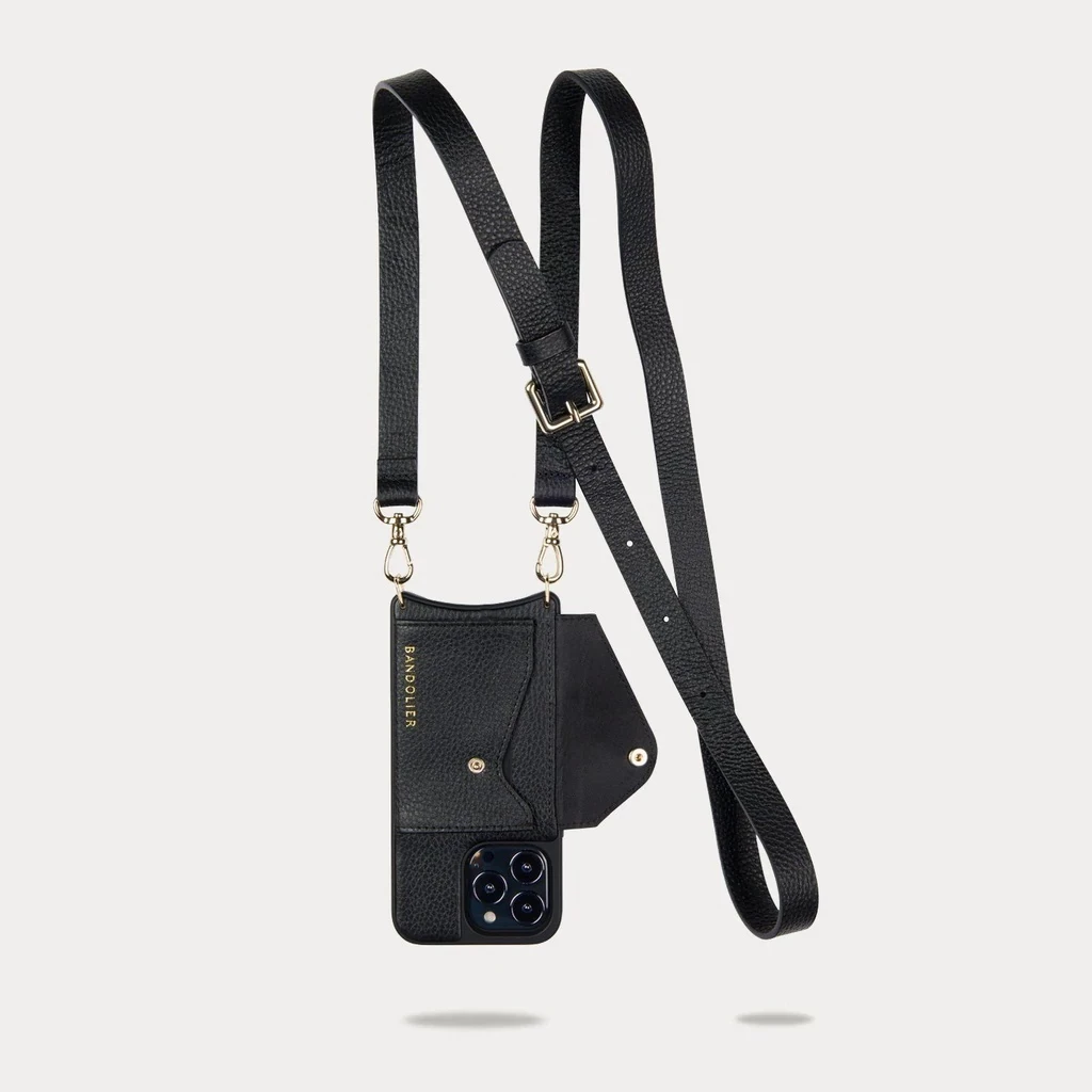 Bandolier Faux Fur Leather IPhone 8 IPhone 8 Plus IPhone X IPhone XS For Women Black/silver X Iphone 12/12 Pro 6 Bandolier Faux Fur Leather IPhone 8 IPhone 8 Plus IPhone X IPhone XS For Women Black/silver X Iphone 12/12 Pro - Image 6