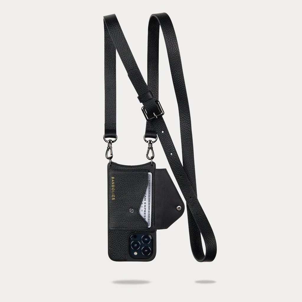 Bandolier Faux Fur Leather IPhone 8 IPhone 8 Plus IPhone X IPhone XS For Women Black/silver X Iphone 12/12 Pro 9 Bandolier Faux Fur Leather IPhone 8 IPhone 8 Plus IPhone X IPhone XS For Women Black/silver X Iphone 12/12 Pro - Image 9