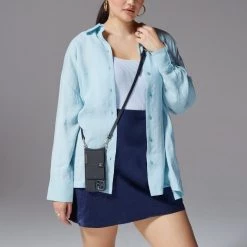 Bandolier 2021 SS Plain Leather Logo IPhone 13 IPhone 13 Pro IPhone 13 Pro Max For Women ③ Black / Silver X Iphone13 Pro Max -Bandolier Online Shop org 2393