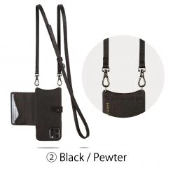 Bandolier 2021 SS Plain Leather Logo IPhone 13 IPhone 13 Pro IPhone 13 Pro Max For Women ③ Black / Silver X Iphone13 Pro Max -Bandolier Online Shop org 2394