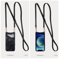 Bandolier EMMA Chain Plain Leather IPhone 8 IPhone 8 Plus IPhone X For Women Black/pewter X Iphone 13 Pro Max -Bandolier Online Shop org 2429