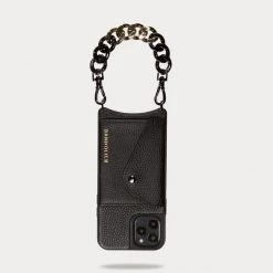 Bandolier EMMA Chain Plain Leather IPhone 8 IPhone 8 Plus IPhone X For Women Black/pewter X Iphone 13 Pro Max -Bandolier Online Shop org 2437