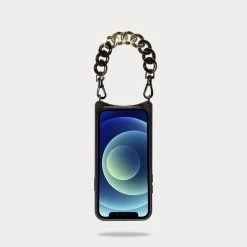Bandolier EMMA Chain Plain Leather IPhone 8 IPhone 8 Plus IPhone X For Women Black/pewter X Iphone 13 Pro Max -Bandolier Online Shop org 2438