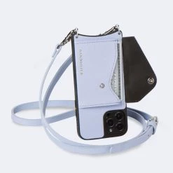 Bandolier Unisex Street Style Plain Leather Logo IPhone 13 For Women Periwinkle X Iphone13 -Bandolier Online Shop org 2447