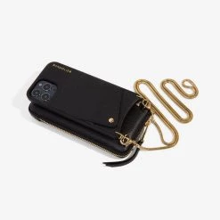 Bandolier Unisex Chain Plain Leather IPhone 8 IPhone 8 Plus IPhone X For Women Gold/airpod Pro X Iphone 11 Pro Max -Bandolier Online Shop org 2503