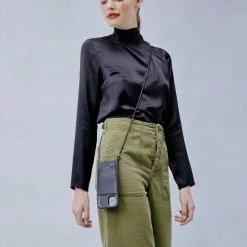 Bandolier Unisex Chain Plain Leather IPhone 8 IPhone 8 Plus IPhone X For Women Gold/airpod Pro X Iphone 11 Pro Max -Bandolier Online Shop org 2514