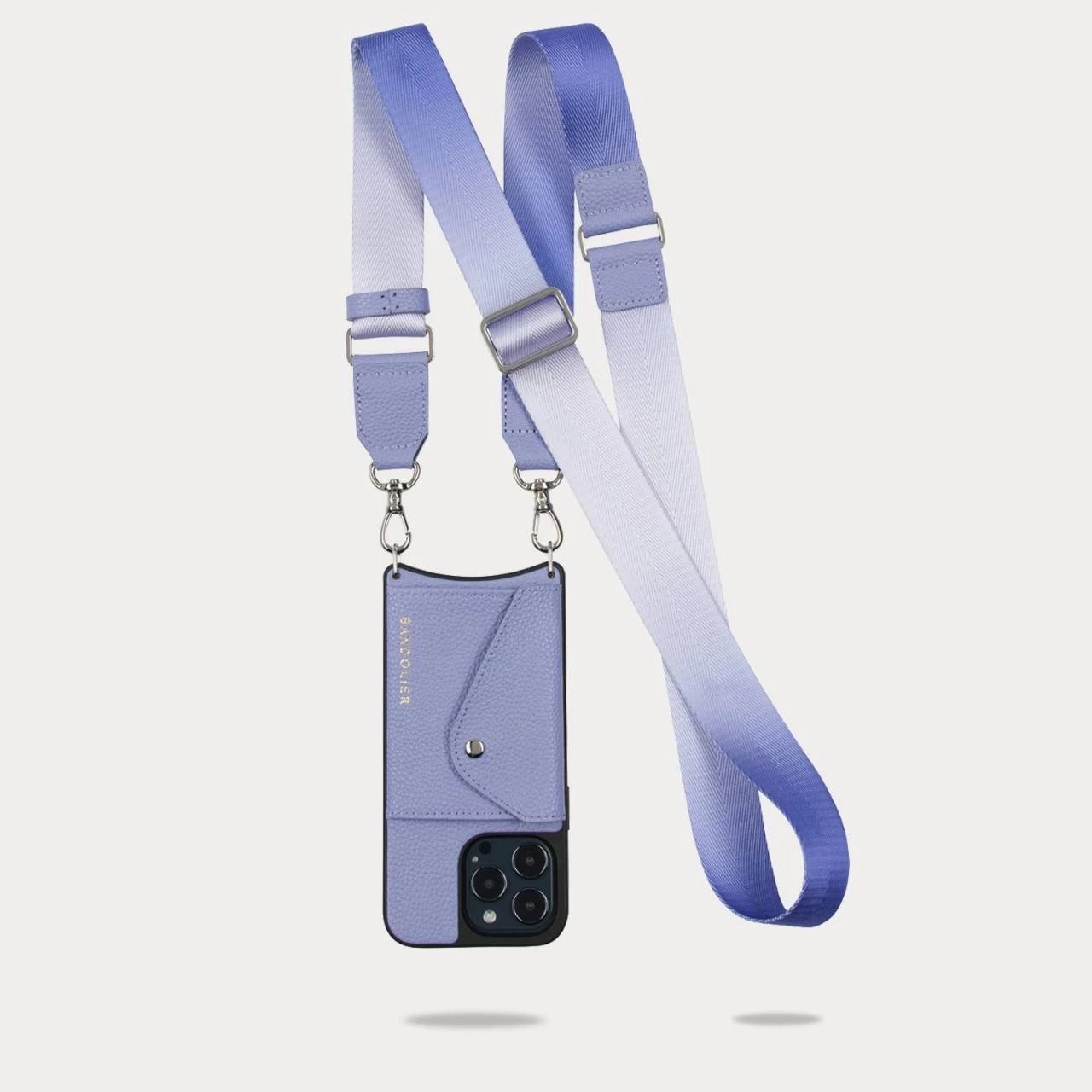 Bandolier Plain Leather IPhone 13 IPhone 13 Pro IPhone 13 Pro Max For Women Lavender/silver X Iphone 13 11 Bandolier Plain Leather IPhone 13 IPhone 13 Pro IPhone 13 Pro Max For Women Lavender/silver X Iphone 13 - Image 11