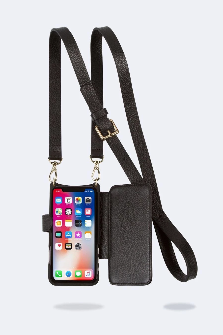 Bandolier Plain Leather IPhone 8 IPhone 8 Plus IPhone X IPhone XS For Women Black/silver X Iphone 12 Pro Max 14 Bandolier Plain Leather IPhone 8 IPhone 8 Plus IPhone X IPhone XS For Women Black/silver X Iphone 12 Pro Max - Image 14